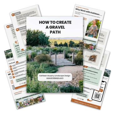 How to Create A Gravel Path - KMLD - Kathleen Murphy Landscape Design